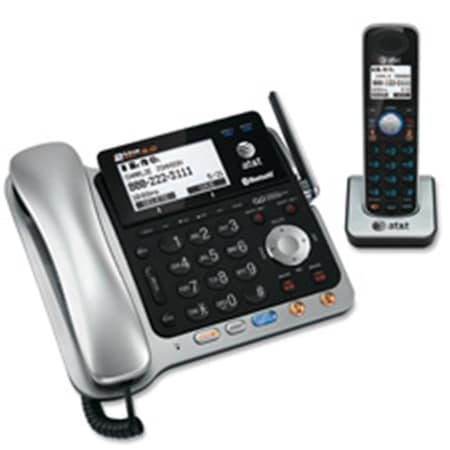 Advanced American Telephone Advanced American Telephone ATTTL86109 Phone- Corded-Cordless- 6.0- 2-Line- Caller ID- W-BT- BK-SR ATTTL86109
